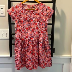 Tea collection girls drop waist dress. Size 12.